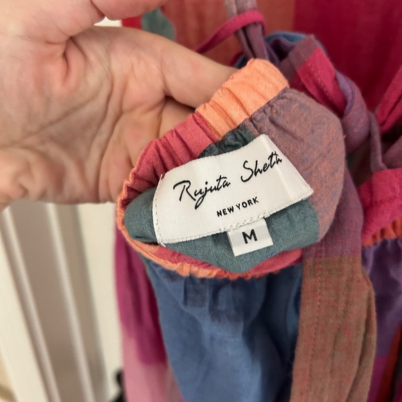 Rujuta Sheth Gema Tier dress in Prism Chex - M - Picture 6 of 7